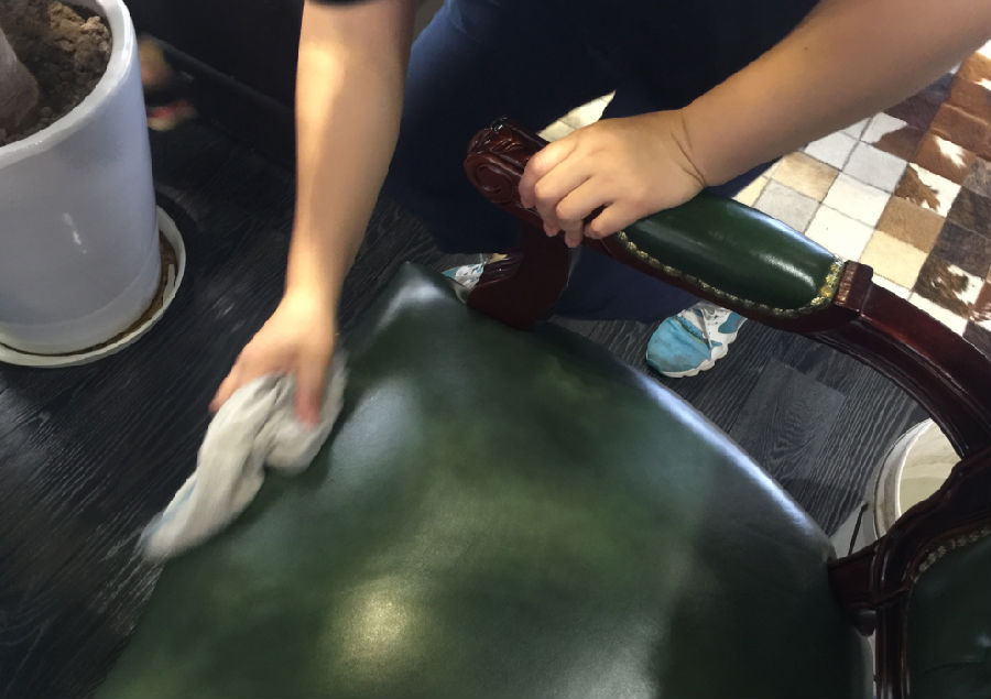 利通区家具清洗案例